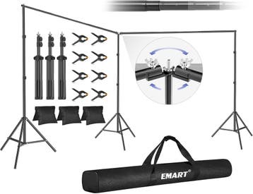 Fotostudio Stand 6m | Retour deal | -34% korting!, Audio, Tv en Foto, Fotografie | Fotostudio en Toebehoren, Verzenden, Zo goed als nieuw