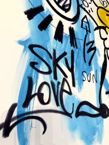 LACRISS (1990) - Snoopy & Woodstock - “Blue Sky, Yellow
