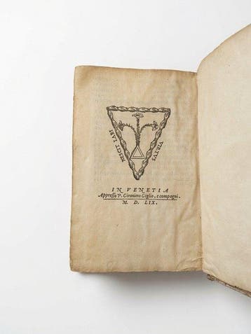 Bernardo Tasso - Li tre libri delle lettere - 1559