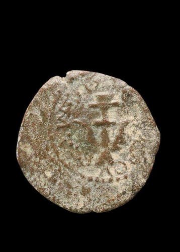 Judaeër Brons De munt van de weduwe (Zonder minimumprijs), Antiek en Kunst