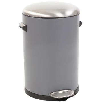 Pedaalemmer | BELLE DELUXE | Grijs | 12L | Klapdeksel |, Verzenden, Nieuw in verpakking