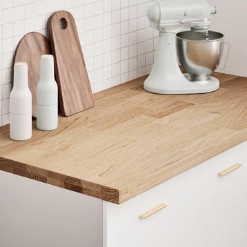 vidaXL Keuken werkblad rechthoekig 120x63,5x4 cm massief, Verzenden, Nieuw