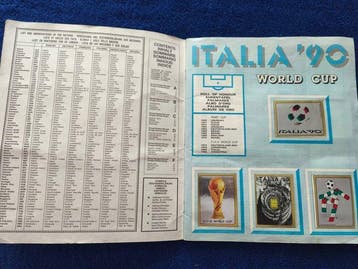 Panini WC Italy 90 Maradona sticker in good condition,, Verzamelen, Nieuw
