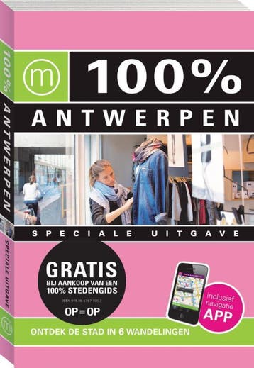 100% Antwerpen / 100% stedengidsen 9789057677007, Verzenden, Zo goed als nieuw, Kristin Stoffels