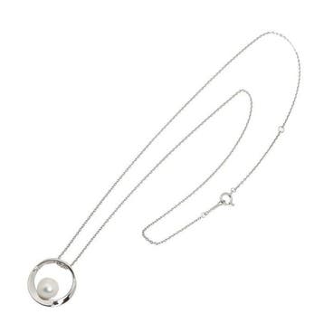 Mikimoto - Halsketting - 18 karaat Witgoud