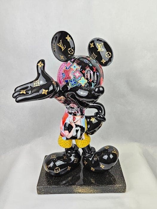 ArtBrut By Ann - Mickey Mouse x Louis Vuitton II, Antiek en Kunst, Kunst | Designobjecten