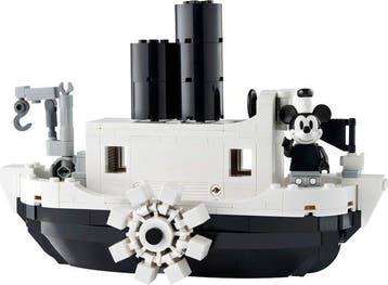 Lego Set - 40659 - Disney - Mini Steamboat Willie, Nieuw