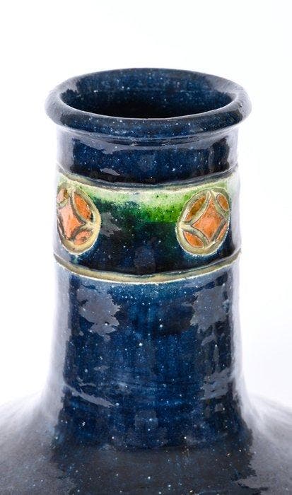 Prachtige Vlaamse keramische vaas/kruik – decoratief, Antiek en Kunst, Antiek | Glaswerk en Kristal