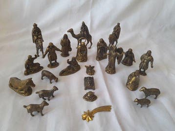 Kerststal (23) - Brons