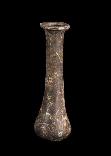 Oud-Romeins Glas Unguentarium (Zonder minimumprijs), Antiek en Kunst