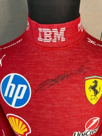Charles Leclerc - 2025 - Nomex onderhemd, Verzamelen, Nieuw