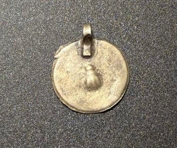 Oud-Romeins Zilver Fijn uitgewerkte zoomorfe speld in de, Antiek en Kunst