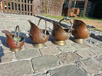 Openhaard accessoire (4) - Koper