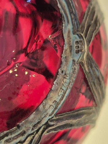S. Herbert & Co - Pichet - Verre canneberge - Rubis doré,