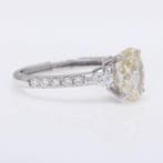 Sans prix de réserve - Bague Platine - 2.53ct. tw. Jaune