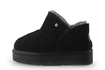 Warmbat Pantoffels in maat 38 Zwart, Verzenden, Zwart, Zo goed als nieuw, Pantoffels of Sloffen
