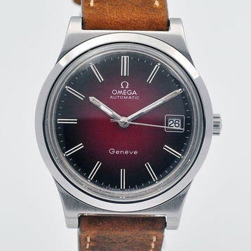 Omega - Geneve Automatic - 166.0163 - Homme - 1974, Bijoux, Sacs & Beauté, Montres | Hommes