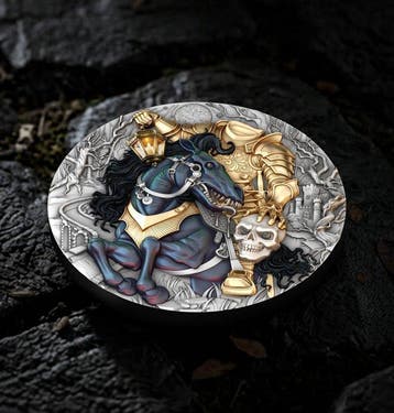 Niue. 5 Dollars 2026 Headless Rider 2 Oz (.999)