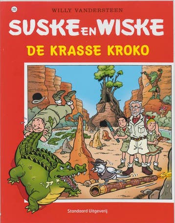 De krasse krokoman / Suske en Wiske / 295 9789002224355, Verzenden, Gelezen, Willy Vandersteen