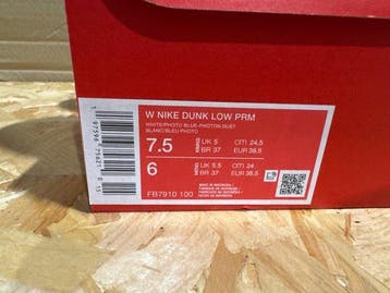 Nike - Dunk Low - Sneakers - Maat: EU 38.5 - Nieuw met tags