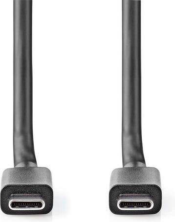USB C Kabel - USB C naar USB C - USB 3.2 Gen 2 - 100W - 2 me, Informatique & Logiciels, Verzenden