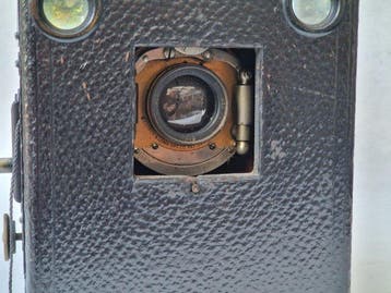 Houghton Falling plate Detective camera ca. 1900 / Boxcamera, Nieuw