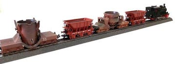 Märklin, Trix H0 - 3029 - Modeltrein (5) - Lokomotief met