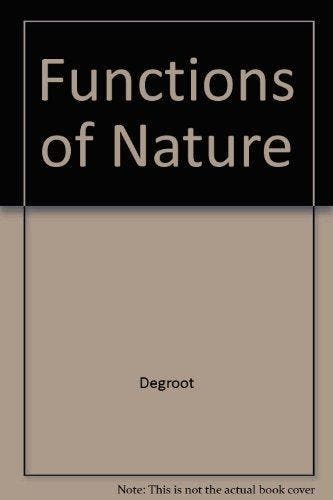 FUNCT OF NATURE 9789001355944 GROOT DE, Verzenden, GROOT DE