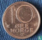 Noorwegen 10 øre 1989, Verzenden, Overige landen, Losse munt