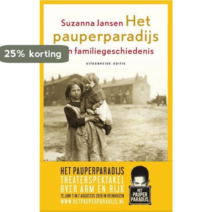 Het pauperparadijs (theatereditie) 9789460031120, Boeken, Literatuur, Zo goed als nieuw, Verzenden