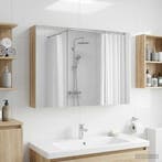 vidaXL Badkamerspiegelkast Sonoma Eik 100 x 14,5 x 70 cm, Verzenden, Nieuw