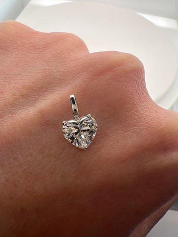 Sans prix de réserve - Pendentif - 14 carats Or blanc -, Bijoux, Sacs & Beauté