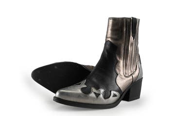 Manfield Cowboy laarzen in maat 38 Zwart, Verzenden, Zwart, Manfield, Gedragen