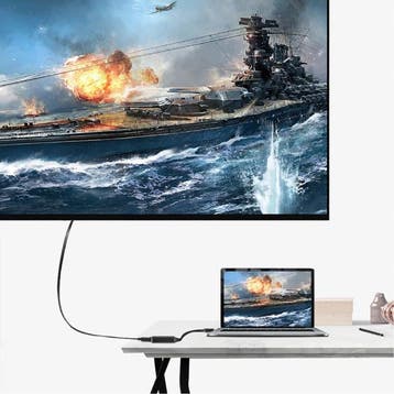 USB-C naar HDMI Converter Adapter Kabel - 4K 30Hz High Speed, Computers en Software, Pc- en Netwerkkabels, Verzenden, Nieuw