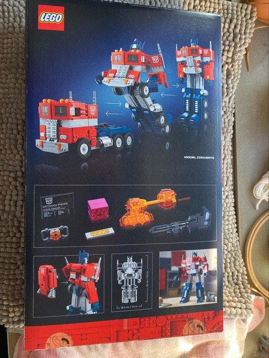 Lego Set - 10302 - Icons - Optimus Prime, Kinderen en Baby's, Speelgoed | Duplo en Lego