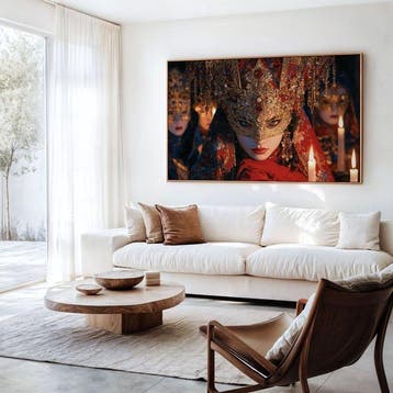 Iconica - Venice Carnival - unique 1/1 XXL (100 x 150 cm)