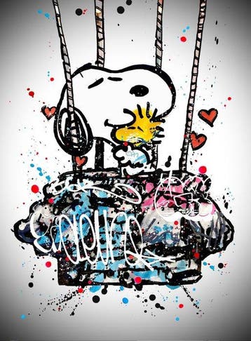 Moabit - Snoopy VS Woodstock X Life Is About Who Youre