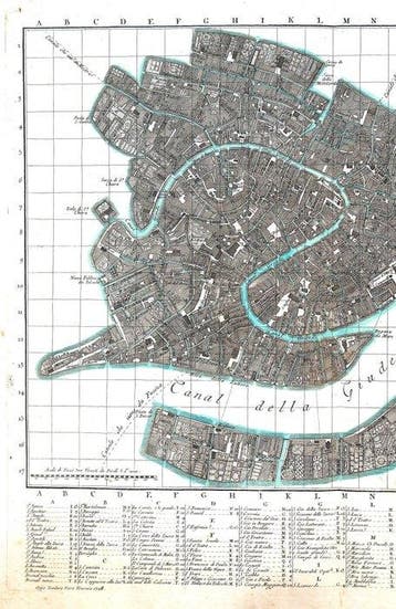 Italië - Venetië; T. Viero - Nuova Pianta Iconografica