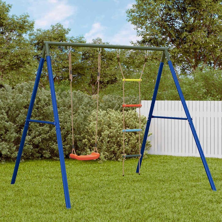 vidaXL Schommelset met schommel en ladder, Enfants & Bébés, Jouets | Extérieur | Aires de jeux, Envoi