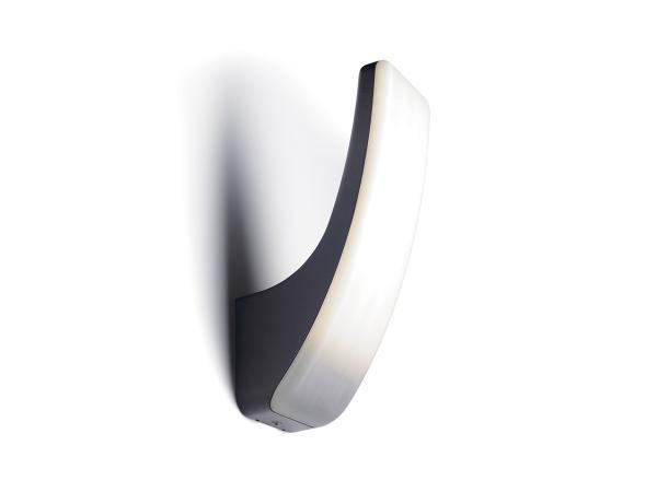 Veiling - 4x 15W LED Wandlamp design zand zwart warm wit wat, Jardin & Terrasse, Éclairage extérieur
