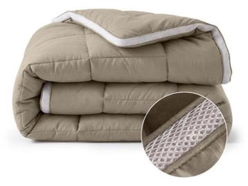 Veiling - Sleeptime Dekbed Zonder Overtrek 200 x 200 cm Taup, Huis en Inrichting, Nieuw