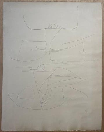 Robert Muller (1920-2003) - Composition, projet de sculpture