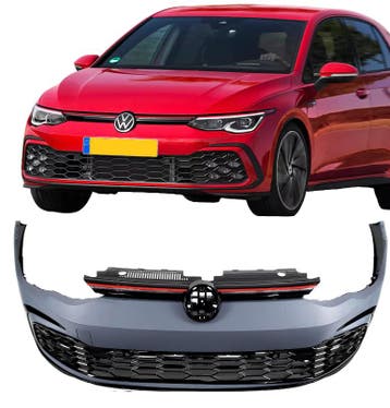 Voorbumper Sport-Look | geschikt voor Volkswagen Golf 8 | Ha, Verzenden