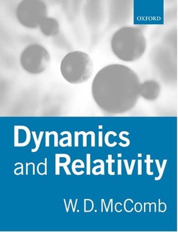 Dynamics And Relativity 9780198501121 William David Mccomb, Boeken, Verzenden, Gelezen, William David Mccomb