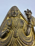 Oude hindoeïstische godin Saraswati - Koper, Brons - India -