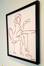 Liesens - My Bistrot (Handpainted on canvas met lijst)