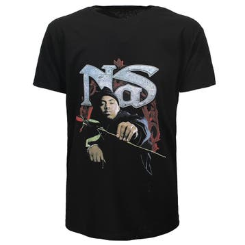 NAS Red Rose Flex T-Shirt - Officiële Merchandise, Nieuw