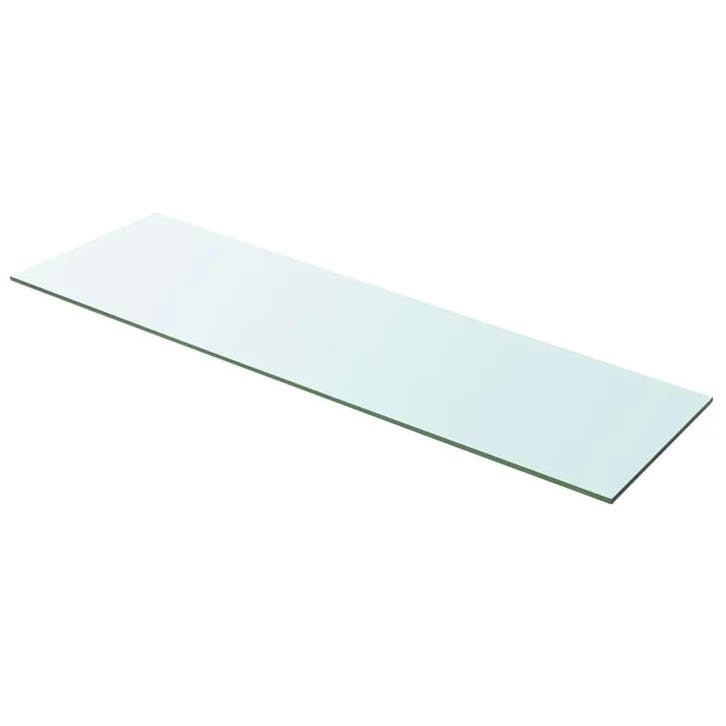 vidaXL Wandschap transparant 100x30 cm glas, Huis en Inrichting, Kasten | Wandmeubels, Nieuw, Verzenden