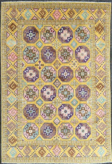 Afghaan modern Shirwan - ( unused ) - handgeknoopt - wol -, Nieuw