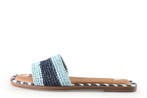 Tamaris Slippers in maat 41 Blauw, Zo goed als nieuw, Slippers, Tamaris, Verzenden